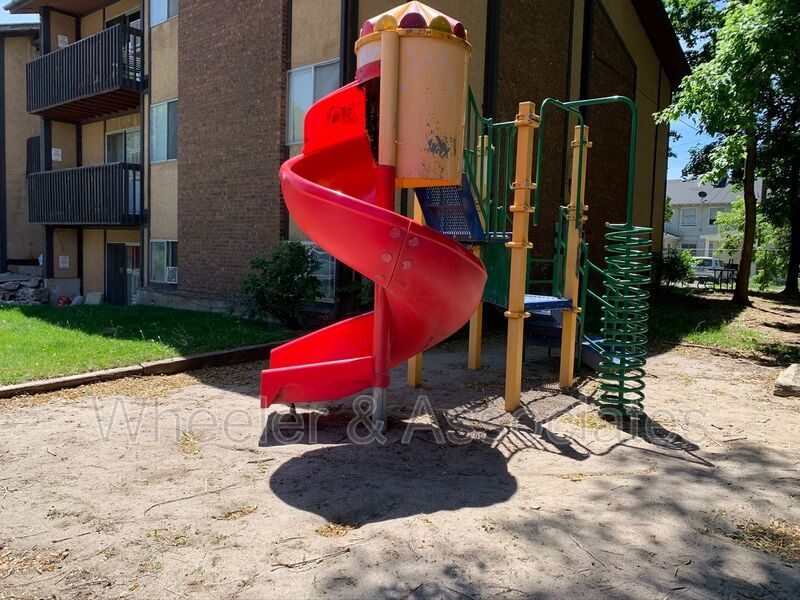A two bedroom apartment with 1 bath is coming available with coin op laundry room and playground. property image
